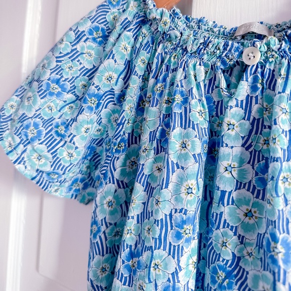 Makie made in USA cotton silk floral top - Picture 3 of 10